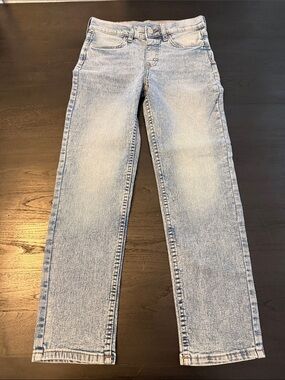 H&M Light Wash Straight Leg boys Jeans - Classic Denim size 10